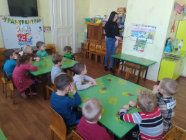 Занятие в средней группе Занятие в средней группе.